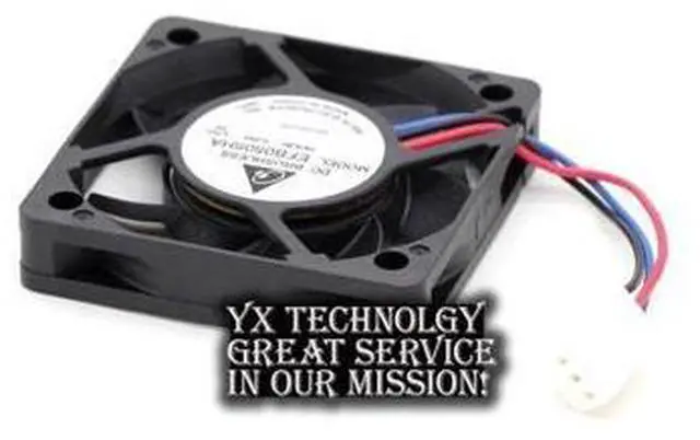 Alt view image 3 of 6 - Delta The new EFB0505HA 5010 5V 0.25A 5cm double ball bearing fan with tachometer for 50*50*10mm