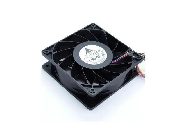 Alt view image 6 of 6 - 1PCS New and Original12 cm 12038 12cm FFC1212DE 2.4A Need double ball bearing fan violence for Delta 120*120*38mm