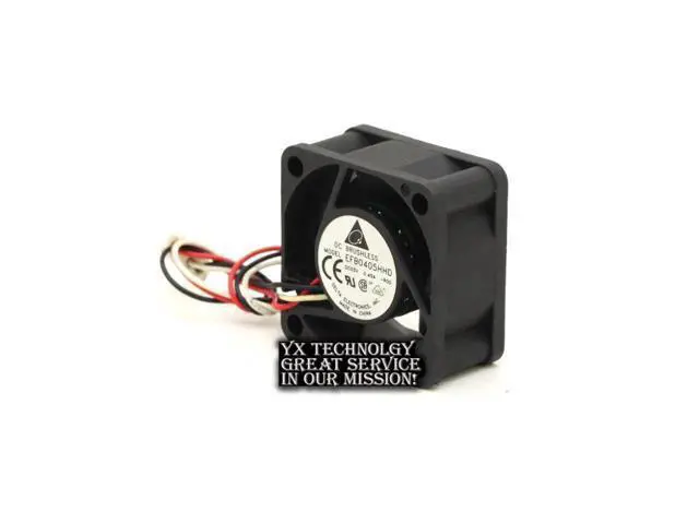 Alt view image 4 of 6 - New EFB0405HHD 4020 5V 0.45A 4cm stall alarm dual ball bearing fan switch for Delta 40*40*20mm
