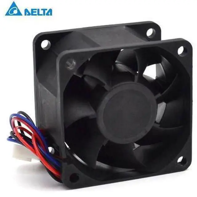 Alt view image 2 of 6 - Delta The new FFB0624EHE 24V 0.57A 6CM 6038 third-line speed ball bearing fan for 60*60*38mm