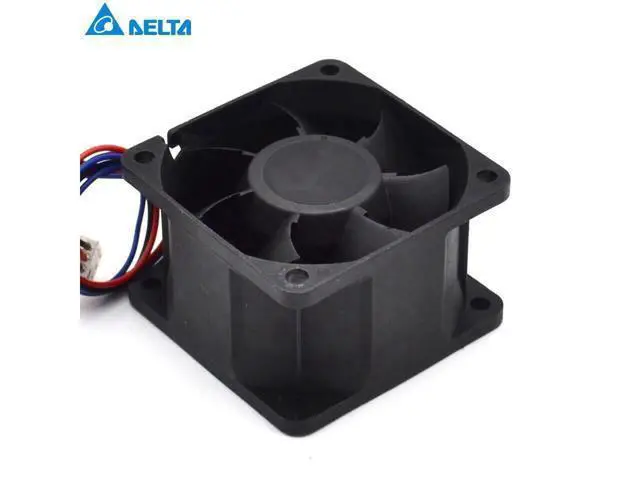 Alt view image 6 of 6 - Delta The new FFB0624EHE 24V 0.57A 6CM 6038 third-line speed ball bearing fan for 60*60*38mm