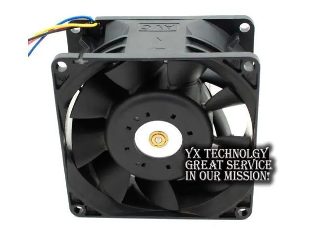 Alt view image 2 of 3 - and 2B08038B48U 8038 8 48V 0.58A PWM double ball bearing fan 80*80*38mm