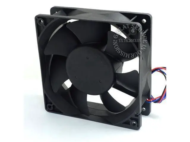 Alt view image 4 of 6 - Delta AFB1212VHE-FOO 12038 0.9A winds of double ball bearing fan 120*120*38mm
