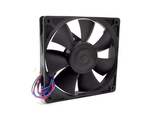 Alt view image 2 of 6 - AFB1224VH-FOO 12cm 24V 0.35A 12025 high-end dual ball bearing fan drive DELTA 120*120*25mm