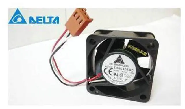 Main image of 4020 EUB0405MD -FOO DC5V 0.24A Delta 4CM switch server silent fan