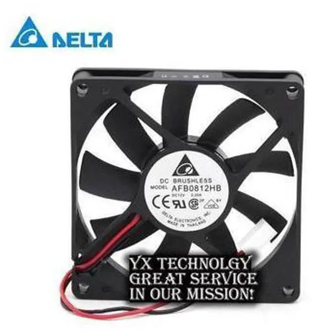 Main image of 80*80*15MM 12V 0.20A AFB0812HB 8015 8 cm double ball Server fan for Delta 80*80*15MM
