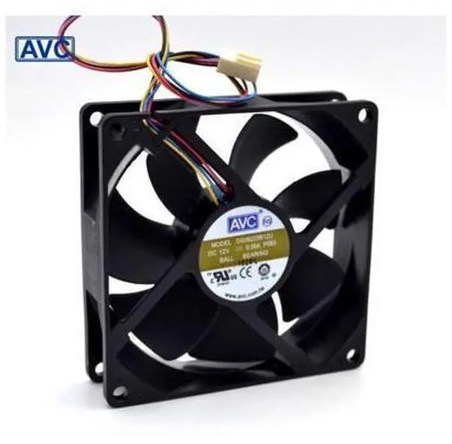 Main image of original For AVC 9025 9225 DS09225B12U 4-wire double ball temperature control PWM fan