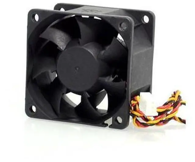 Alt view image 3 of 6 - 2pcs New 6038 dual ball bearing fan 12V 10.6W server PMD1206PMB1-A 60*60*38mm