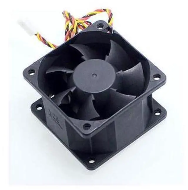Alt view image 6 of 6 - 2pcs New 6038 dual ball bearing fan 12V 10.6W server PMD1206PMB1-A 60*60*38mm