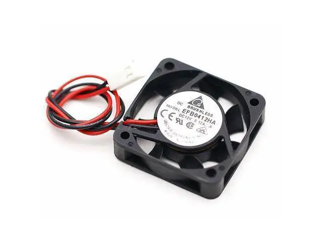 Alt view image 3 of 3 - Delta New original 4010 12V 0.12A EFB0412HA 4cm double ball silent fan for 40*40*10mm