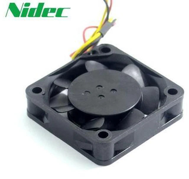 Alt view image 5 of 5 - Nidec U40X12MLZ7-53 4010 4cm 12V 0.05A quiet fan 40*40*10mm