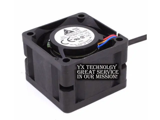 Alt view image 3 of 5 - Delta 4028 4CM PFB0412EHN 12V0.72A hyper-violent double ball bearing fan