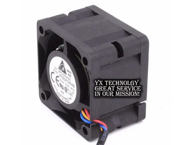 Alt view image 4 of 5 - Delta 4028 4CM PFB0412EHN 12V0.72A hyper-violent double ball bearing fan