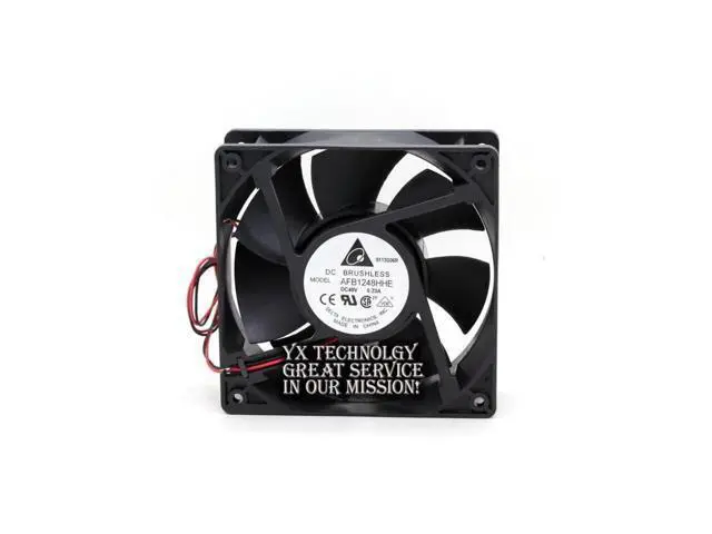 Alt view image 3 of 6 - Delta New and Original AFB1248HHE 48V 12038 0.23A 12CM industrial inverter fan for 120*120*38mm