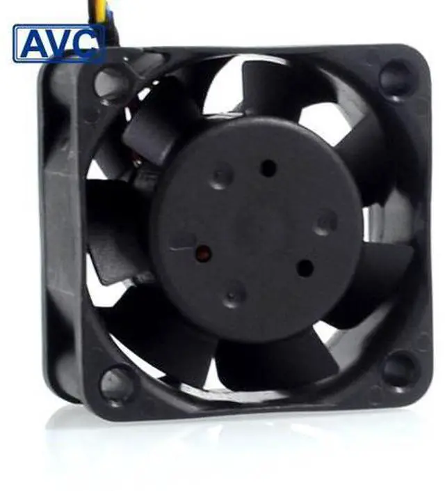 Alt view image 3 of 6 - AVC 4020 4CM wind capacity 12V 0.50A DBTA0420B2U PWM fan speed control 40*40*20mm
