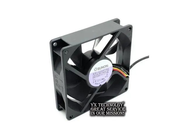 Alt view image 3 of 5 - SUNON New 9225 KD1209PTB2 DC12V 1.7W three wire speed fan 9CM 92 * 92 * 25MM