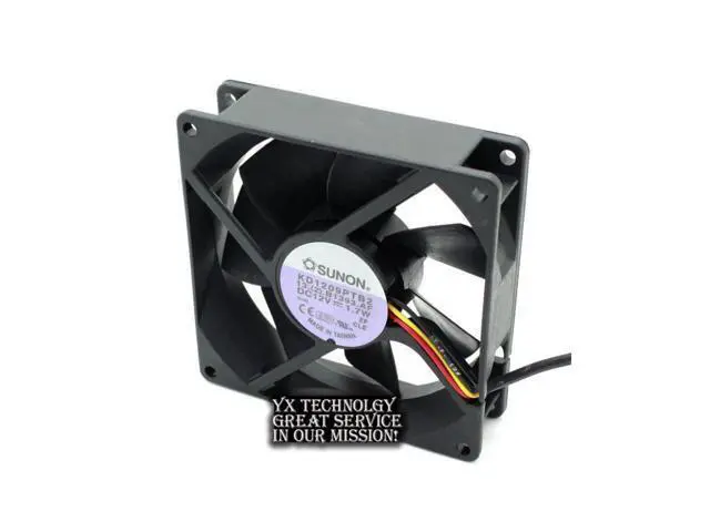 Alt view image 2 of 5 - SUNON New 9225 KD1209PTB2 DC12V 1.7W three wire speed fan 9CM 92 * 92 * 25MM