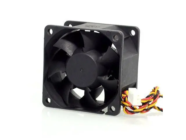 Alt view image 3 of 6 - 2pcs 6038 dual ball bearing fan 12V 10.6W server PMD1206PMB1-A 60*60*38mm