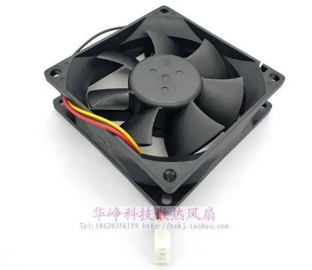Alt view image 7 of 7 - Delta AFB0824SH 8025 8cm 24V 0.33A dual ball bearing drive fan 80*80*25mm