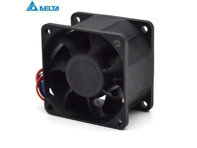 Alt view image 4 of 6 - Delta The FFB0624EHE 24V 0.57A 6CM 6038 third-line speed ball bearing fan 60*60*38mm