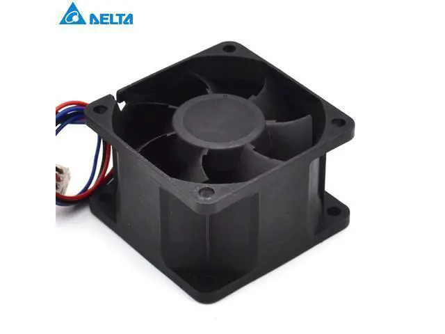 Alt view image 6 of 6 - Delta The FFB0624EHE 24V 0.57A 6CM 6038 third-line speed ball bearing fan 60*60*38mm
