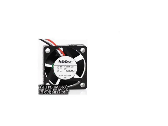 Alt view image 3 of 3 - Nidec New and Original fan D03X-12TM supports wind speed 0.07A 12V for Nidec 30*30*10mm