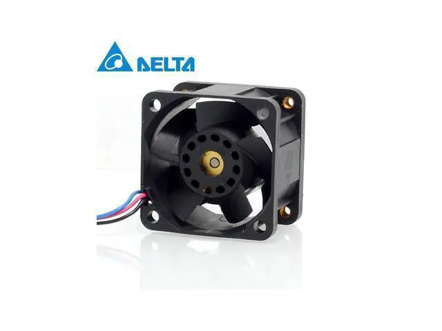 Alt view image 2 of 6 - Delta New PFB0412SHN 4028 12V 0.6A double ball-servers 1U fan for 40*40*28mm