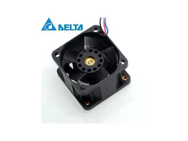 Alt view image 6 of 6 - Delta New PFB0412SHN 4028 12V 0.6A double ball-servers 1U fan for 40*40*28mm