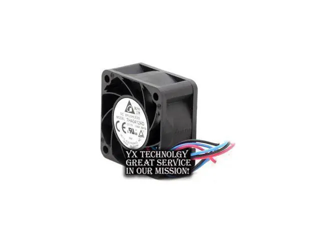 Alt view image 6 of 6 - Delta New THA0412AD 4cm 4020 12v 0.60A fan dual ball wind capacity for 40*40*20mm