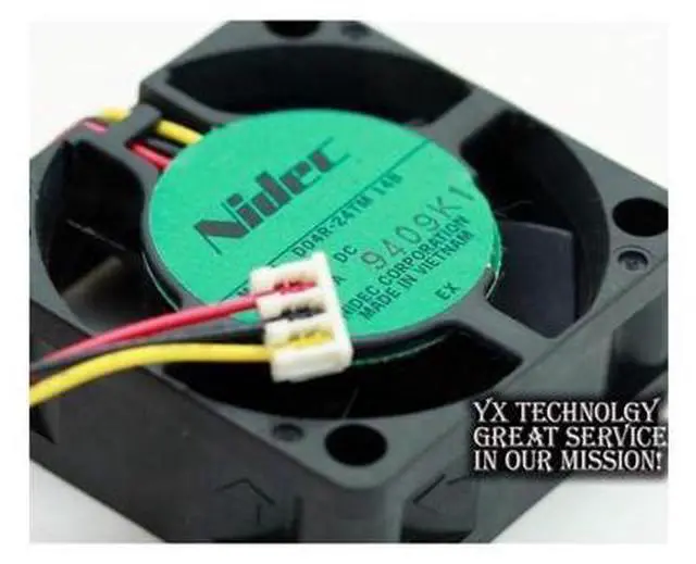 Alt view image 5 of 6 - Nidec New original 4015 24V 0.06A D04R-24TM 14B inverter fan signal detection for nidec 40*40*15mm