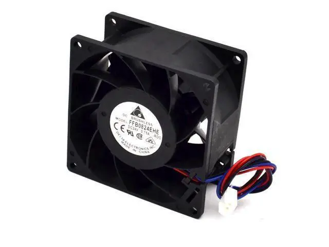 Alt view image 2 of 4 - 1pcs Radiator new original converter Server FFB0824EHE 24V axial fan 80*80*38mm