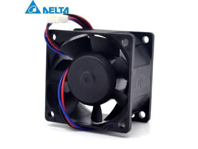 Alt view image 3 of 6 - Delta New 6038 6cm winds of fan 12V 1.68A TFB0612GHE-FOO supports gun 60*60*38mm