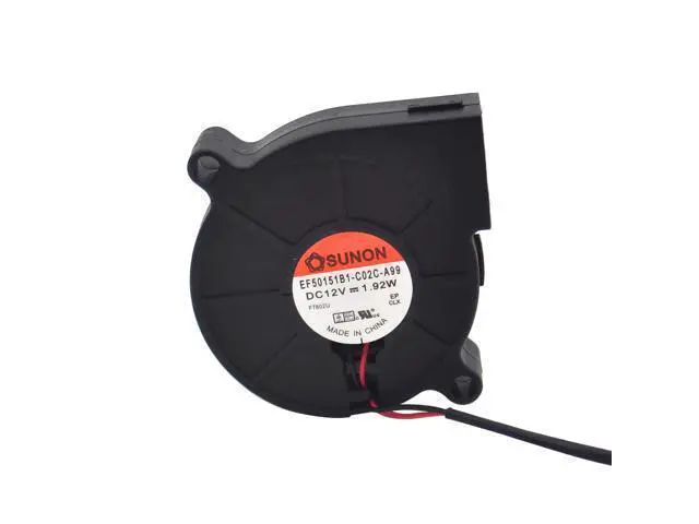 Alt view image 3 of 6 - 2pcs EF50151B1-C02C-A99 5015 12V 1.92W 50*50*15mm Ultra Quiet Humidifier Turbo Fan
