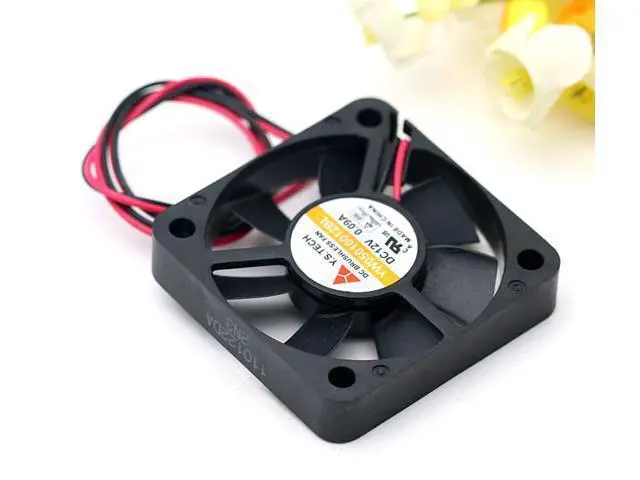 Alt view image 4 of 5 - Ultra Quiet Y.S Tech Yw05010012bl 5010 12v 0.09a Storage Battery Charger Fan