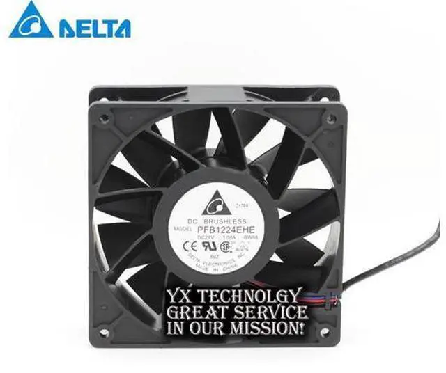 Main image of and PFB1224EHE 12CM 12038 24V 1.08A wind inverter fan Delta 120*120*38mm