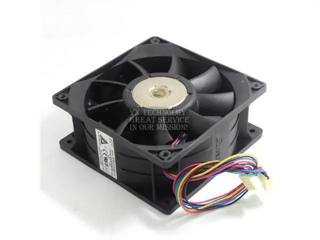 Alt view image 4 of 6 - Delta GFB1212VHG 12050 12V 3.4A car booster fan violence 120*120*50mm