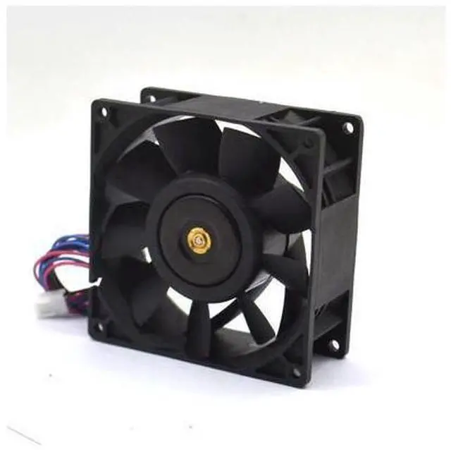 Alt view image 4 of 4 - 90*90*38mm 3-wire PFB0948UHE 9038 48V 0.8A wire wind inverter fan for delta