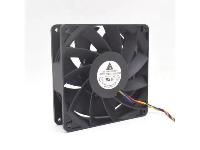 Alt view image 3 of 6 - 1pcs PFM1412DE-SP02 12v 7.5A 14038 14cm Violence pwm speed control fan