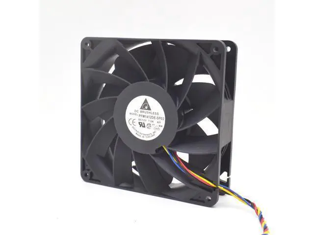 Alt view image 4 of 6 - 1pcs PFM1412DE-SP02 12v 7.5A 14038 14cm Violence pwm speed control fan