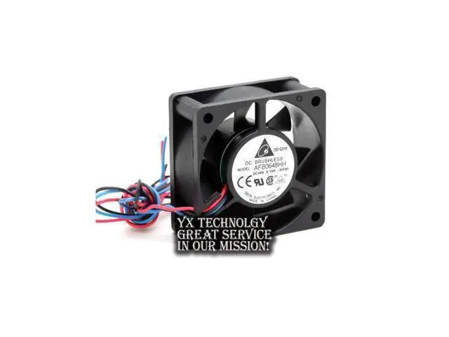 Alt view image 2 of 6 - Delta Original AFB0648HH DC48V 0.10A 60 * 60 * 25MM three line axial fan