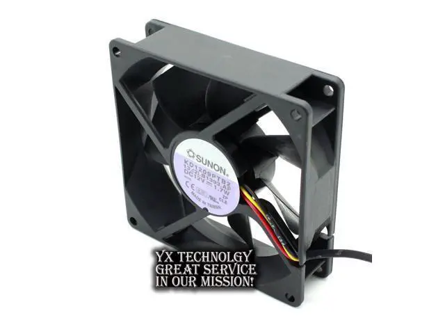 Alt view image 5 of 5 - SUNON 9225 KD1209PTB2 DC12V 1.7W three wire speed fan 9CM 92 * 92 * 25MM
