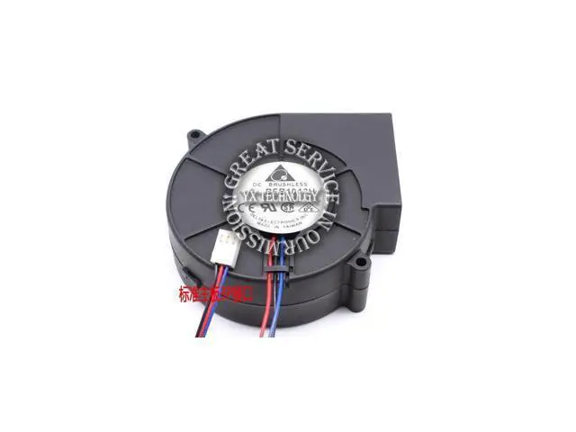 Alt view image 2 of 6 - Delta Need BFB1012H 9733 12V 1.2a notebook radiator exhaust dedicated fan for 97*97*33mm