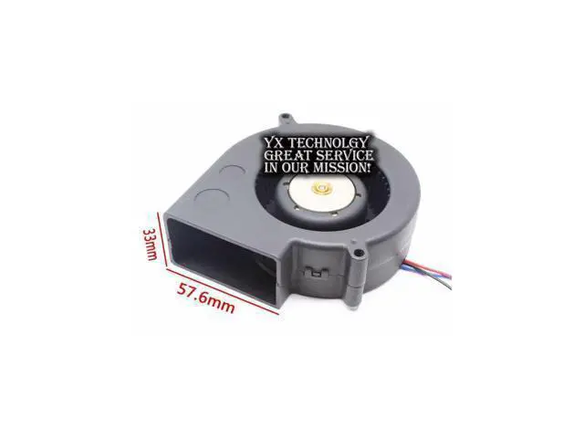Alt view image 4 of 6 - Delta Need BFB1012H 9733 12V 1.2a notebook radiator exhaust dedicated fan for 97*97*33mm