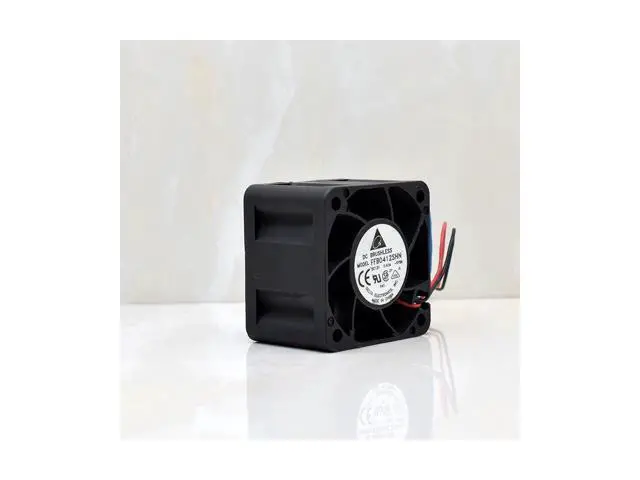Alt view image 2 of 4 - For Delta FFB0412SHN\/VHN 4028 4cm\/cm 12V Double Ball Violence Gale Fan