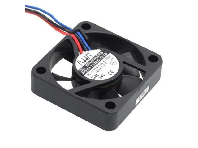Alt view image 5 of 6 - 2pcs ADDA AD0412MB-G76 4010 4cm 40mm DC12V 0.08A ultra silent fan uble ball bearing