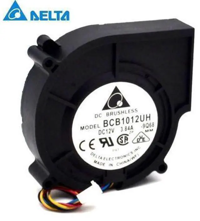 Main image of Delta New 9cm car super turbo fan blower 12V3.84A Madden wind BCB1012UH-9Q68 97 * 87 * 25mm