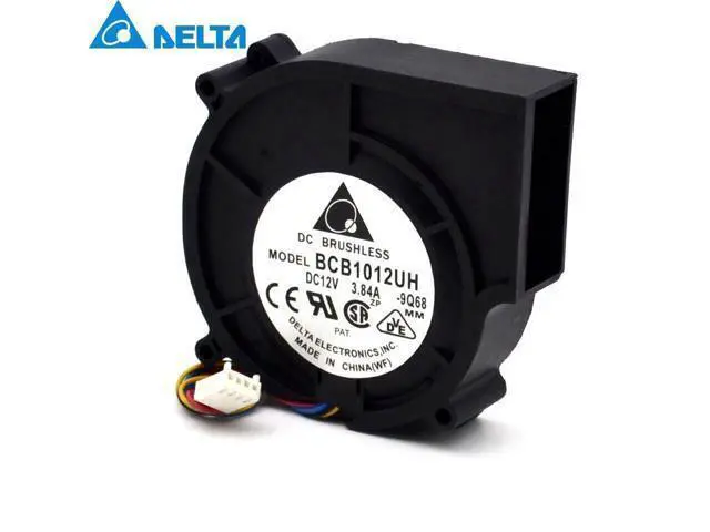 Alt view image 2 of 6 - Delta New 9cm car super turbo fan blower 12V3.84A Madden wind BCB1012UH-9Q68 97 * 87 * 25mm