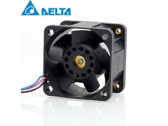 Alt view image 2 of 6 - Delta PFB0412SHN 4028 12V 0.6A double ball-servers 1U fan 40*40*28mm