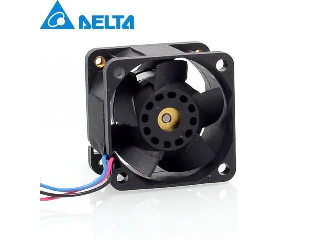 Alt view image 4 of 6 - Delta PFB0412SHN 4028 12V 0.6A double ball-servers 1U fan 40*40*28mm