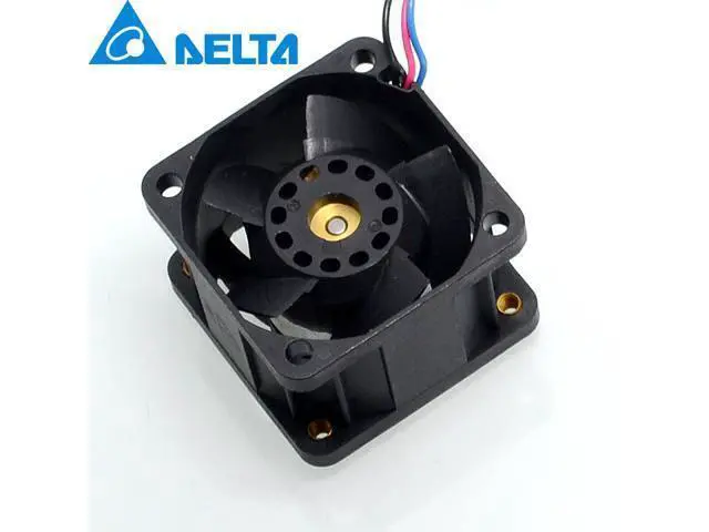 Alt view image 6 of 6 - Delta PFB0412SHN 4028 12V 0.6A double ball-servers 1U fan 40*40*28mm